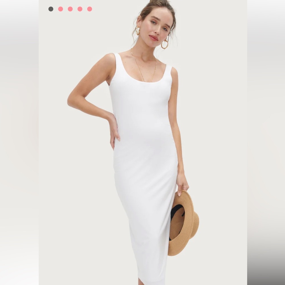 Hatch Collection, The Body Tank Dress, White, Small, NWT